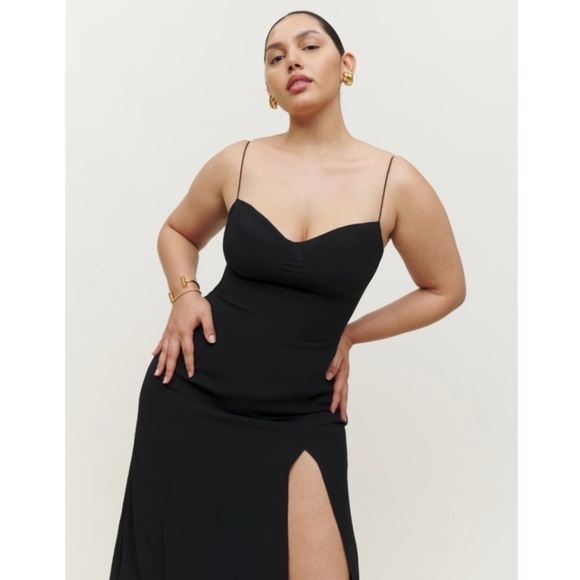 REFORMATION Juliette Dress Black - Picture 10 of 15